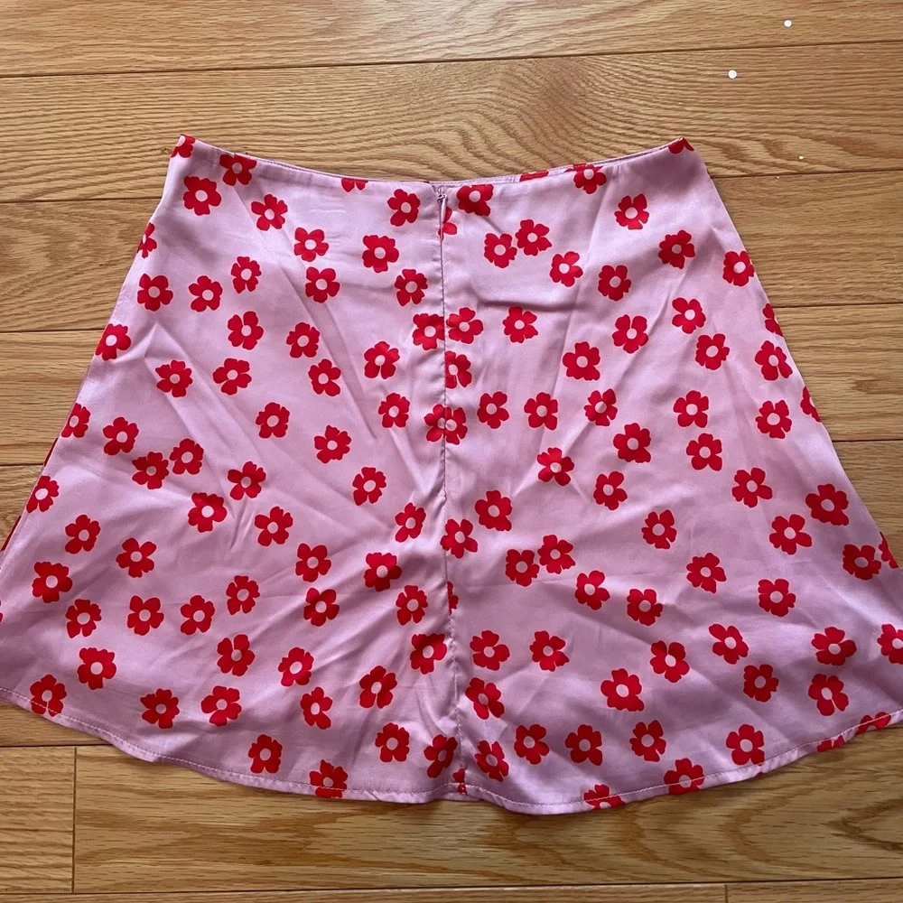 Princess Polly Olton Mini Skirt Pink US 4 - Picture 3 of 5